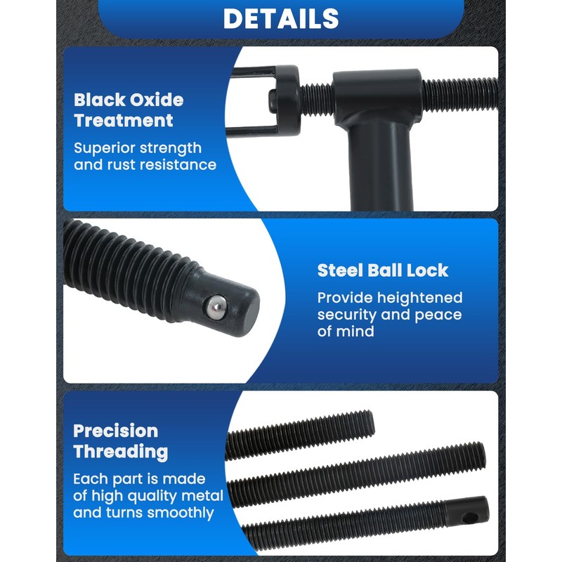 SIXIWANZI Valve Spring Compressor Tool, 10PCS Valve Spring Removal Tool