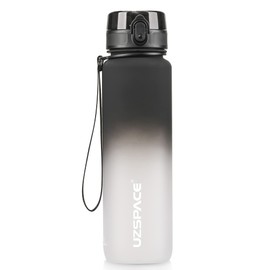 UZSPACE Water Bottle 500 ml/800 ml/1 L, Sports Water Bottle Children Leak-Proof, Tritan & BPA-Free Water Bottle for Bike, Fitness, Outdoor