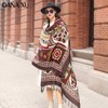 DANA XU 100% Merino Wool Extra Large Pashmina Blanket Travel