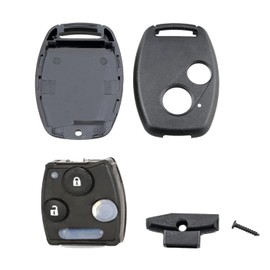 2PCS For Honda Civic 2 Buttons Key Fob Case Honda Key Fob Cover Honda Jazz Accord HRV FRV CRV CRZ Insight Pilot Stream Honda Civic Key Shell NO Blade