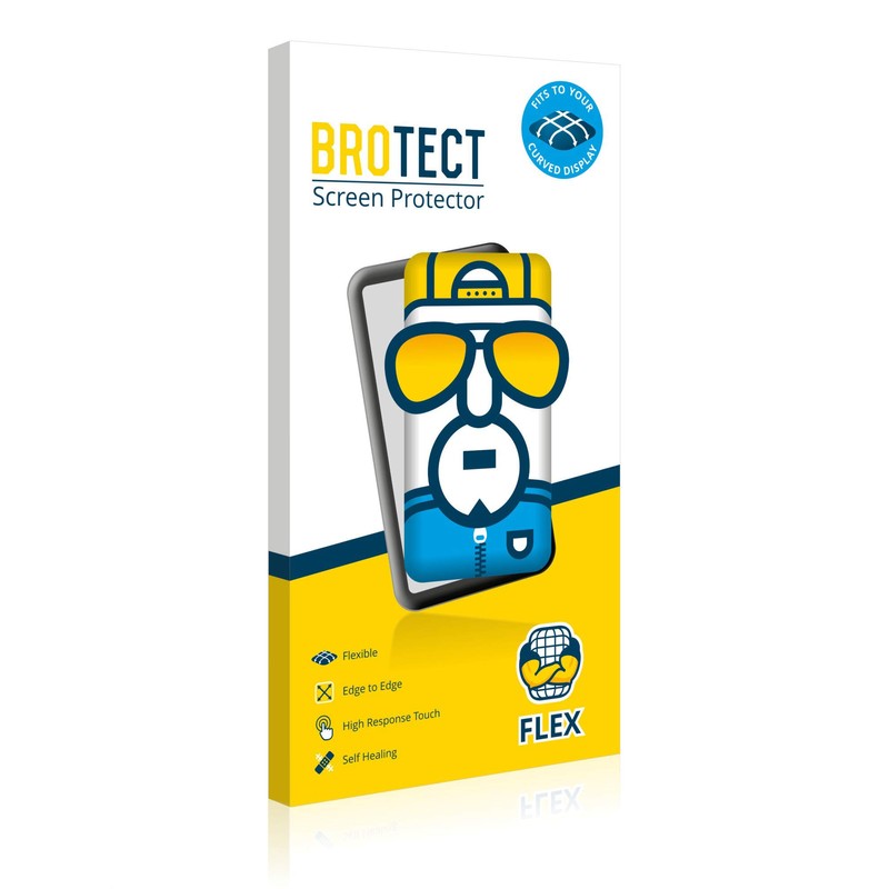 BROTECT Pack of 2 Full Cover Screen Protectors for One2Track