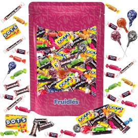 Fruidles Tootsie Child's Play Mega Candy Assortment Mix, Perfect for Event Parties, Peanut & Gluten-Free Birthday Treats, Assorted Flavors, Candies & Lollipops (2 Pounds)