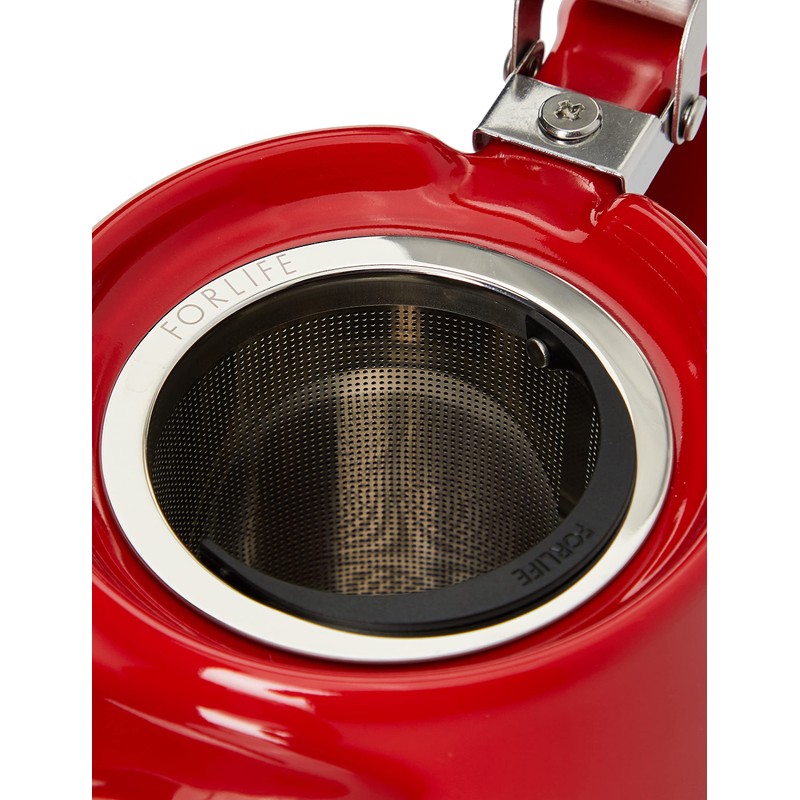 Forlife Stump Teapot 530 mL, Red