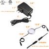 Lvyinyin Under Cabinet Lighting Dimmable LED Puck Lights, Above or