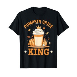 Pumpkin Spice Latte Fall Season Pumpkin spice King T-Shirt