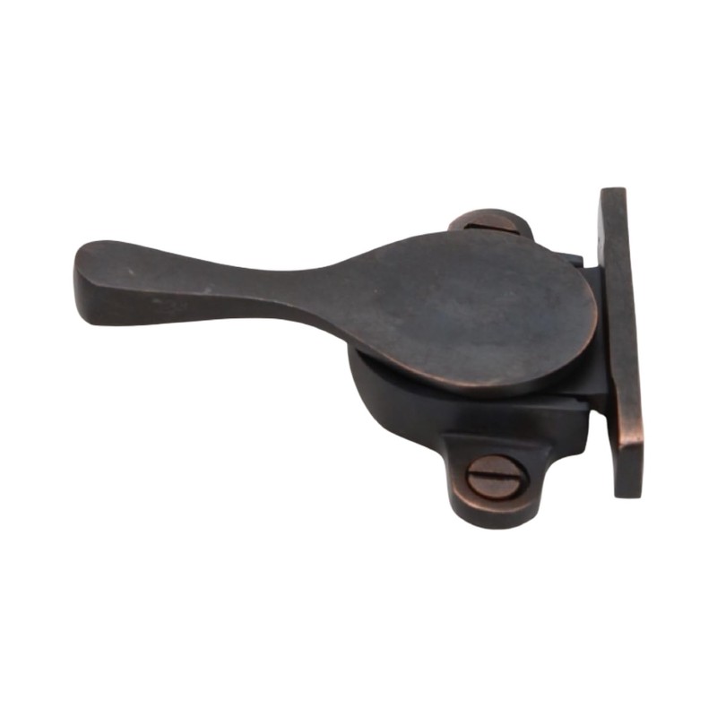 Side Mount Pressure Window Sash Lock Aged Bronze Hardware