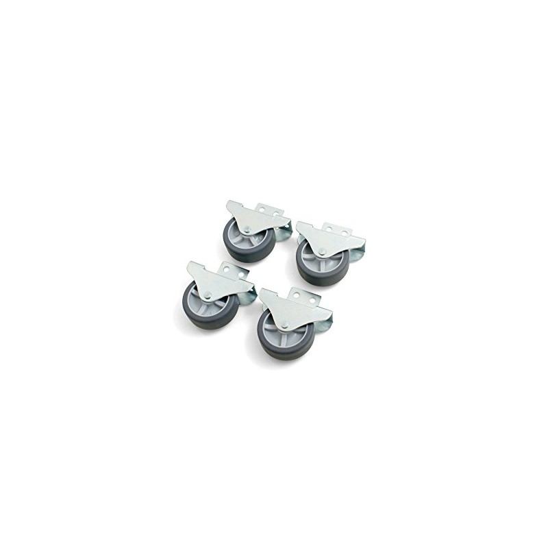 Design61 4 x Box Fixed Castors Bed Box Castors Furniture