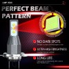 CHUSYYRAY For Hyundai Genesis Coupe 2013-2016 6X LED Headlight Bulbs