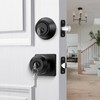goldenwarm Exterior Deadbolt and Keyed Entry Door Knob Set, Key
