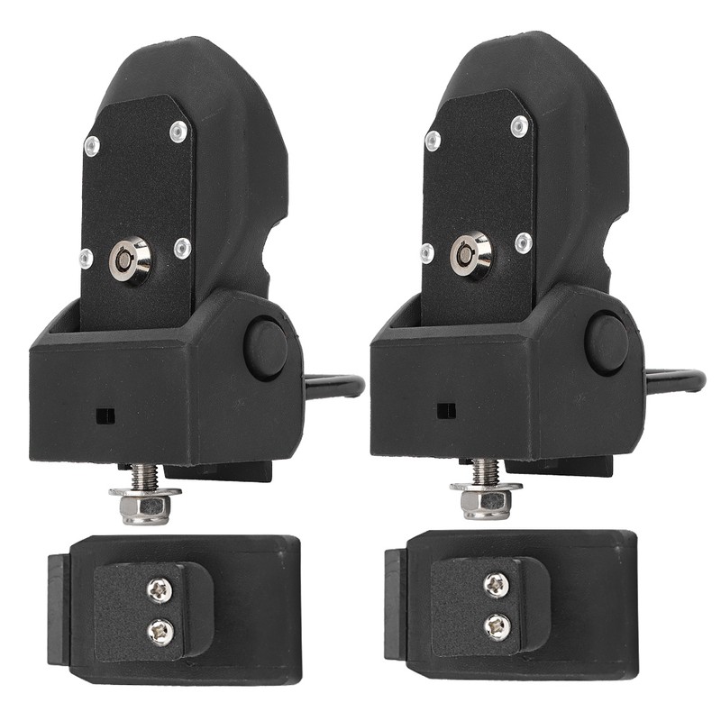 Car Hood Lock Latches Buckle Pins Catch with Key Fit
