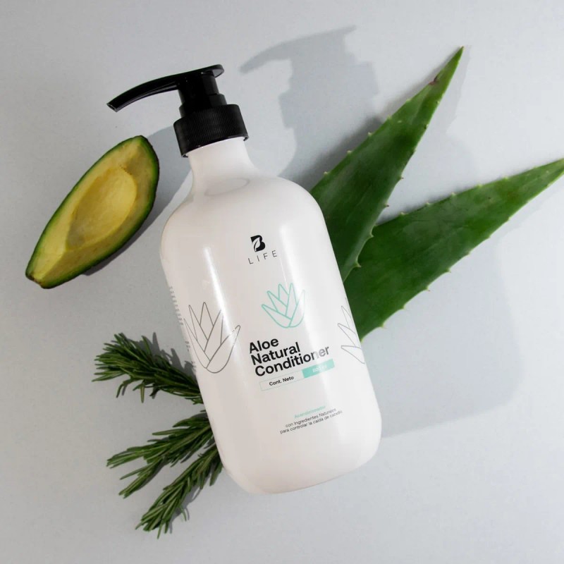 Shampoo Y Acondicionador 800ml Ingredientes Naturales B Life