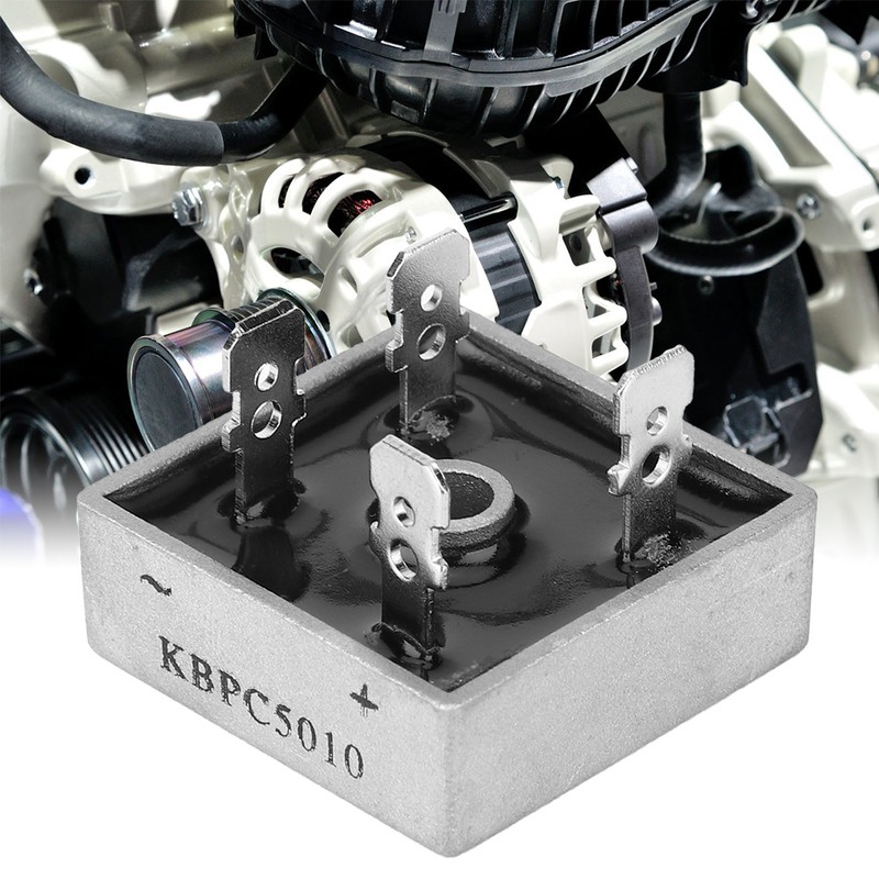 10pcs KBPC5010 50A 1000V Single Phase Diode Bridge Rectifier Module