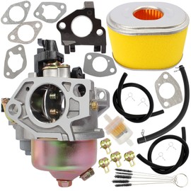 LIYYDS Carburetor Filter Kit Compatible with GX340 GX390 WT40XK3 11HP 13HP Harbor Freight Champion 389cc 420cc 439cc WT40XK3-AC Water Pump 16100-Z5T-901 GX390K2 GX390R2 GX390RT2 GX390T2 GX390U2