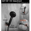 360 Adjustable Handheld Shower Head Holder - Easy Mount with