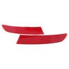 1 Pair Rear Bumper Reflector 63257352210 Smooth Surface Fit For