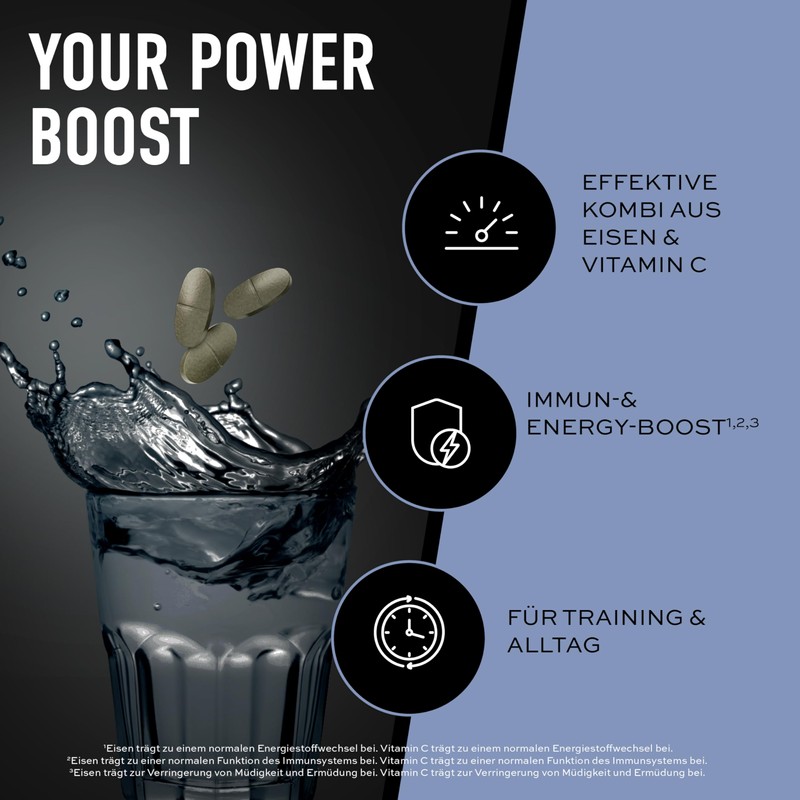 ESN Iron + Vitamin C, 90 Tablets - Iron Tablets