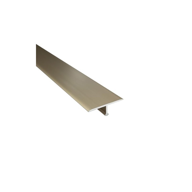Aluminium T-Profile Transition Rail Transition Profile Laminate Length 90 cm