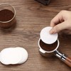 VZU 100pcs Coffee Filters Papers, Espresso Paper Filter 58mm, Unbleached