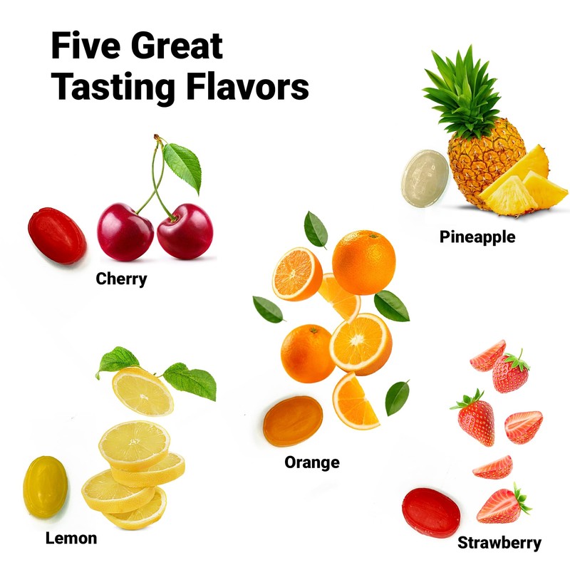Fruit Filled Candy - Assorted 1 Pound Bulk Bag, Arcor