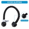 Triceps Rope, Twisted Bicep Rope, Triceps Rope with Non-Slip Handles