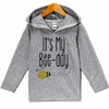 7 ate 9 Apparel Kid's Bee Birthday Hoodie 18 Months