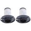 2PCS Robot Vacuum Filters Detachable Robot Vacuum Filters for Rowenta