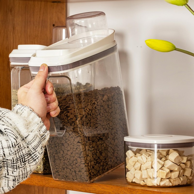 LivLab Cereal Container - 5Lbs Good Grips Airtight Rice Storage