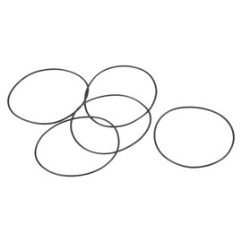 PATIKIL Nitrile Rubber O-Rings 40 mm AD 38 mm ID 1 mm Width Metric Seal for Tap Plumbing Car Repair Black Pack of 20