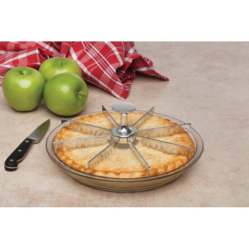 Mrs. Anderson's Baking Marcador de tartas, guía y divisor de