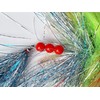 FISHIN ADDICT Red Head Flame fishing jig fly - Sea