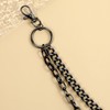 Styquenzer Punk Chains for Pants Men Wallet Chains Double Layer