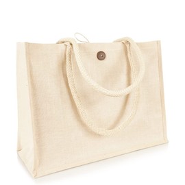 Jute statt Plastik Original Juco Bag JC7228L, natural