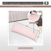 Pizuna Cotton Body Pillow Case Light Pink 1 PC, 400