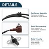 TUCKBOLD ABS Wheel Speed Sensor Rear Left ABS Sensor Anti-lock