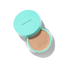SWEED - Miracle Powder Mineral Foundation | Vitamin C + E, Hydrolyzed Collagen | Nourishes, Protects, Breathable | Vegan, Cruelty-Free, Clean Beauty (Medium Light 02, 0.25 oz | 7 g)