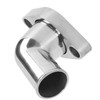 Water Neck Thermostat Housing 8459BK 15° Swivel Silver Thermostat Housing
