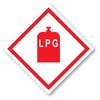 Signs247 LPG Sticker for Caravan Campervan Motorhome