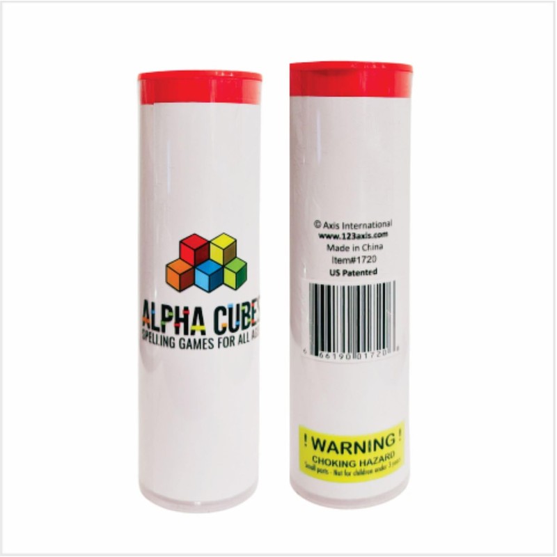 DR. ORGANIZER Alpha Cubes - A Spelling Game For All