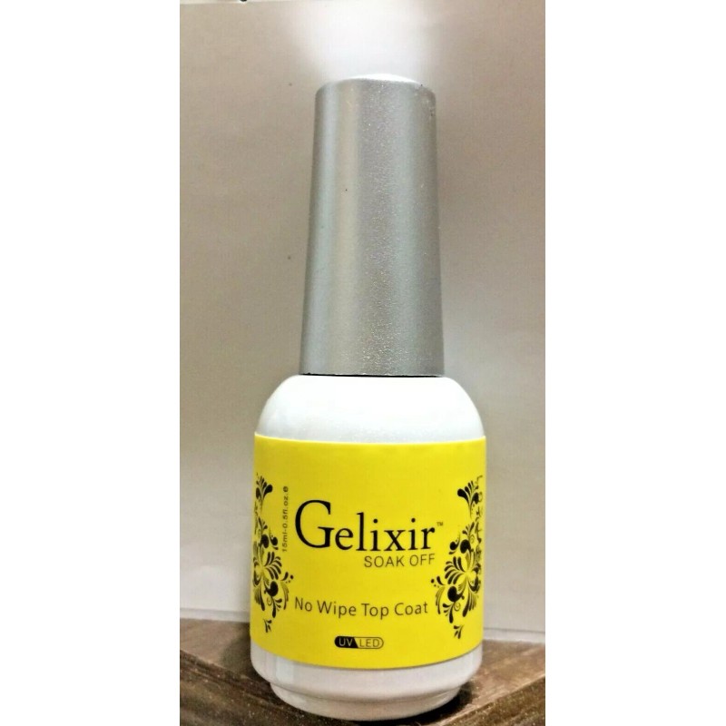 GELIXIR - Soak Off Gel - Base -Top - No-wipe