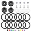 Taiss Bumper Quick Release (Black),Front Rear Bumper Holders Quick Release