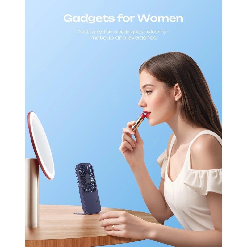 Otlonpe Handheld Mini Fan Portable, Personal Rechargeable Small Handheld Fan