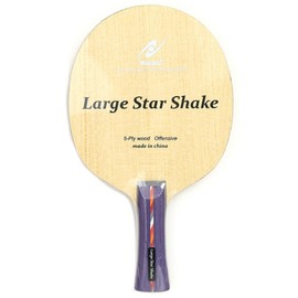 Nittaku NE-6895 Table Tennis Racket Large Star Shake Shake Hand Large Ball Flare