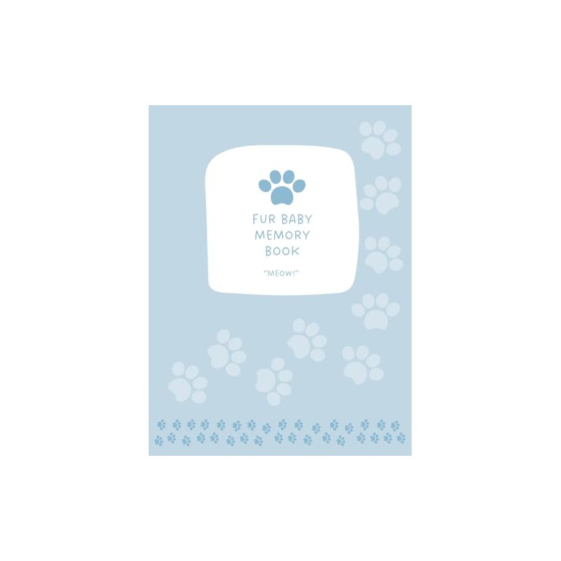 Fur Baby Memory Book for Cats