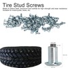 100 Pcs Bike Universal Tire Studs Skidproof High Strength Wearproof