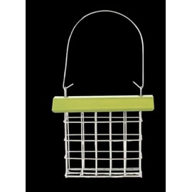Johnston & Jeff Miami Suet Block Feeder 15.5cm Metal Wild Bird Feeder