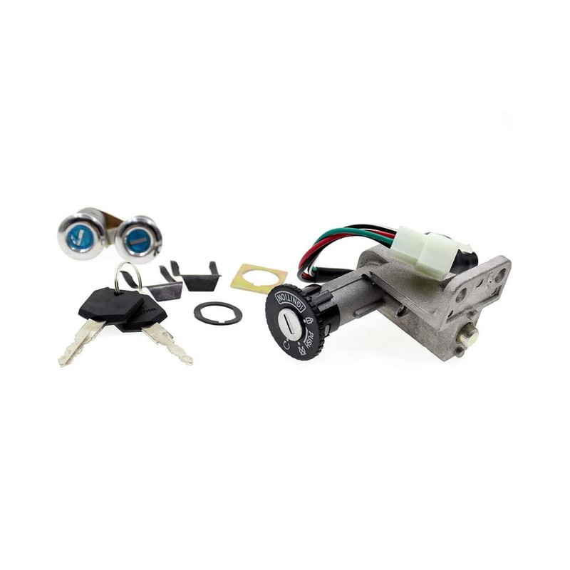 NBVLKH Motorcycle Electrical Ignition Switch Seat Key Lock Set for