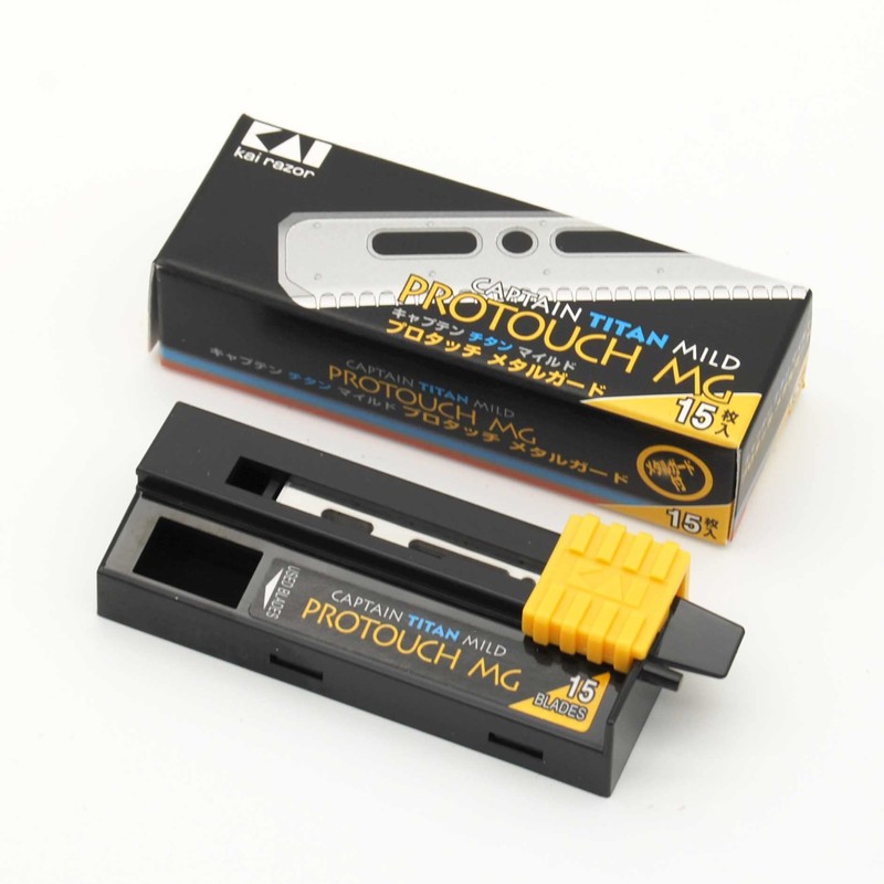 Kai Captain Titanium Mild Pro Touch Metal Guards 15 x