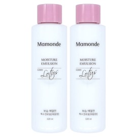 Mamonde Moisture Emulsion 320ml x 2 Large Capacity Moisturizing Lotion / 마몽드 모이스처 에멀전 320ml x 2개 대용량 촉촉한 로션