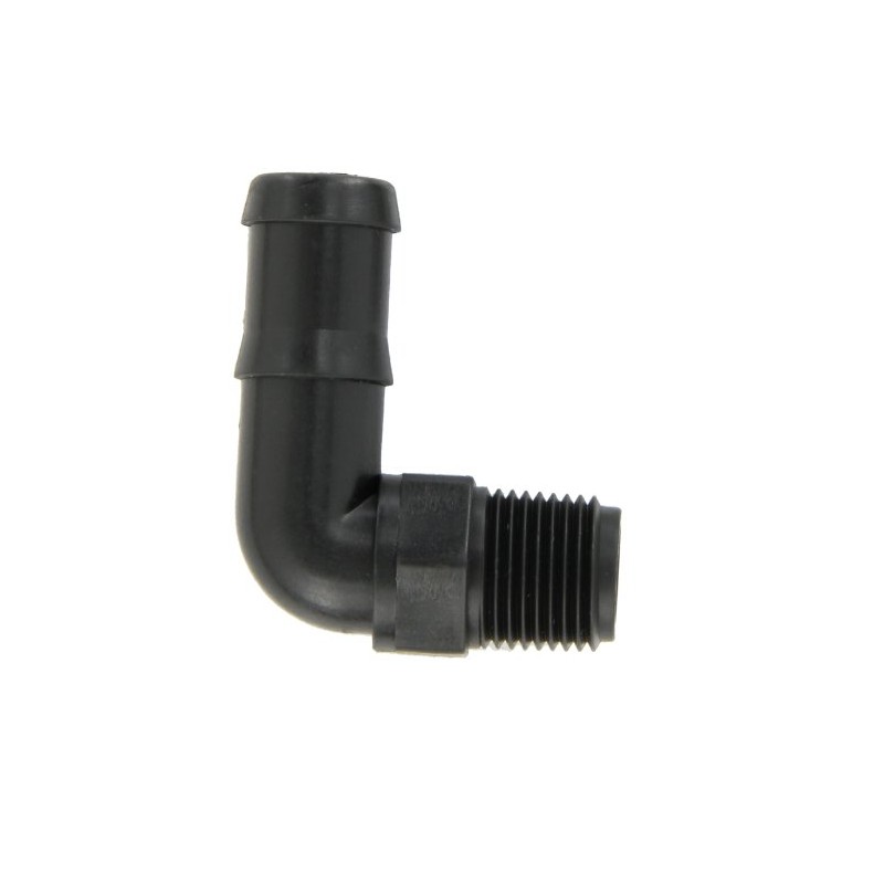 Banjo HB050/075-90 Polypropylene Hose Fitting, 90 Degree Elbow, 1/2" NPT