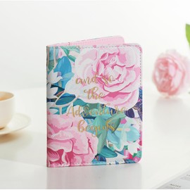 George Hughes Passport Holder Travel Wallet - Cruelty Free Vegan Eco-Friendly Passport Cover UK - Passport Wallet - Passport Case for Women